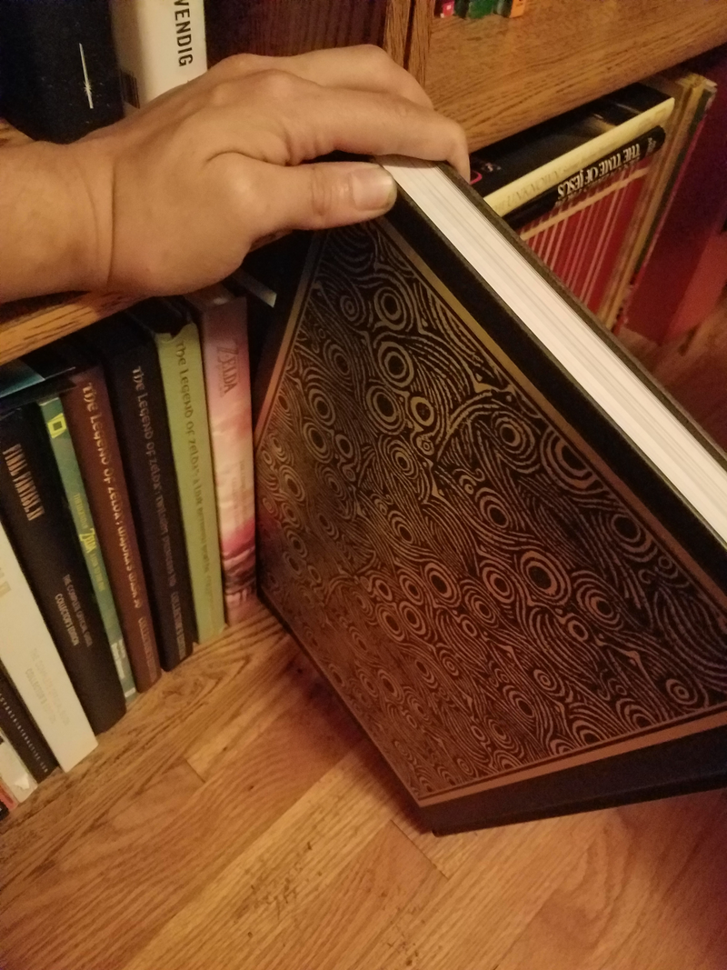 This puppy needs like 2" of clearance to fit on the BIG, bottom shelves of my bookshelves. Buyer beware; you probably won’t have proper “shelf space” for it.